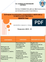 Enfoques o Métodos de Investigación PDF