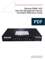 Remote RMM 1400 Version 2 0x Command Reference Guide Revision 2