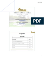 Validacion de Metodos Analiticos PDF