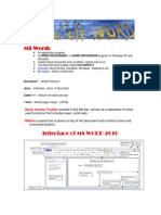 Ms Word 2010