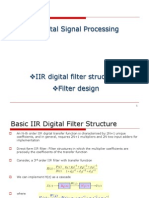 IIR Digital Filter Structures Filter Design