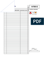 Position Standard: Department/Group