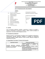 SiLABO DE PROGRAMACIoN CONCURRENTE PDF