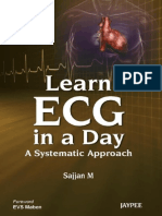 Sajjan M MBBS Learn ECG in A Day A Systemic Approach