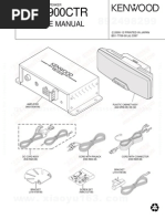 Kenwood KSC-900CTR Active Center Speaker SM PDF