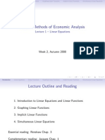 Linear Equations