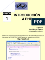 Introduccion PHP