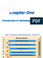 Chapter One: Introduction To Marketing Research