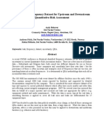 A Public Leak Frequency Dataset For Upstream and Downstream Quantitative Risk Assessment