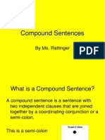 Compound Sentences Power Point