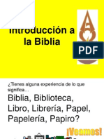 Introducción A La Biblia