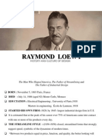 Raymond Loewy: History and Culture of Design