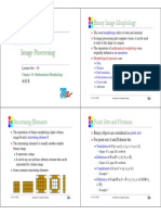 Mathematical Morphology