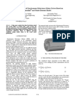 Dynamic Analysis of Synchronous Reluctance Motor Drives Based On Simulink and Finite Element Model