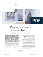 Alimentos y Plantas de Los Orixas PDF