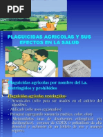 Plaguicidas Agricolas y Su Efecto en La Salud