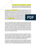 Fenomenología y Terapia Humanista Existencial