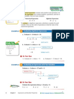 Substitution Guide and Problem