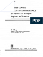 Fung - A First Course in Continuum Mechanics PDF