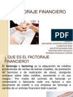 Factoraje Financiero