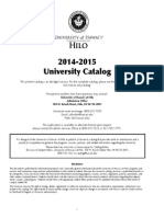 UHHCatalog 2014-15