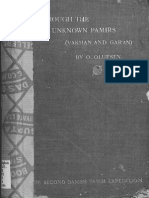 1904 Through The Unknown Pamirs - 2nd Danish Pamir Expedition by Olufsen S PDF