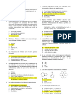 Ecaes QUIMICA ORGANICA - RESPUESTAS EXAMEN FINAL