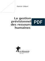 La Gestion Prévisionnelle Des Ressources Humaines PDF