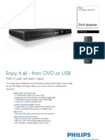 Philips DVD Player With USB