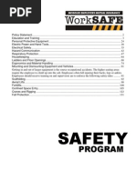 Safety Policy Statement For Employees