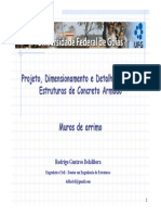 Muros de Arrimo PDF