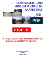 Catalogo Centroamericano de Daños A Pavimentos Viales PDF