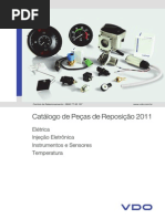 Catalogo VDO - 2011 PDF