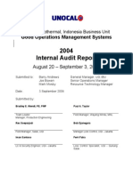 2004 Internal Audit Report