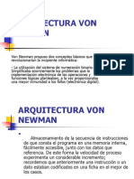 ARQUITECTURA VON NEWMAN y HARVARD