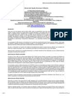 Cálculo Del Ajuste Anual Por Inflación PDF