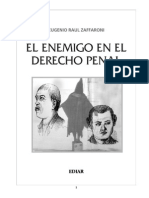 Eugenio Raul Zaffaroni - El Enemigo en El Derecho Penal PDF