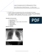 Guía Básica para La Interpretación de La Radiografía de Tóraxx PDF