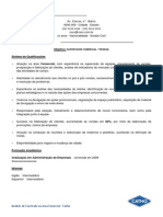 Curriculo Comercial Vendas PDF