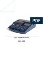 LM-390A Operation Manual in English