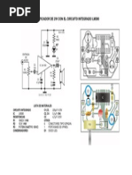 Amplificador de 2W Con El Circuito Integrado LM380 PDF