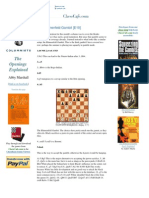 The Blumenfeld Gambit (E10) PDF