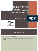 Introduction To SMART Table