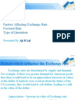 Factors Affecting Exchange Rate Forward Rate Type of Quotation