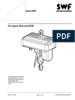 SWF - SKmodels - Chain Hoist Operating Instructions