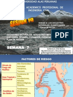 Sesion 10. Desastres Metereologicos