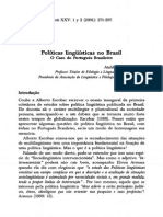 Políticas Linguísticas o Caso Do Português Brasileiro - Ataliba de Castilho PDF