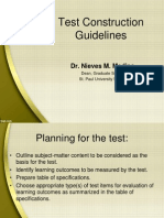 Test Construction Guidelines 2