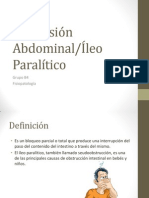 B4 - Distensión Abdominal