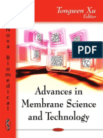 Advances in Membrane Science and Technology